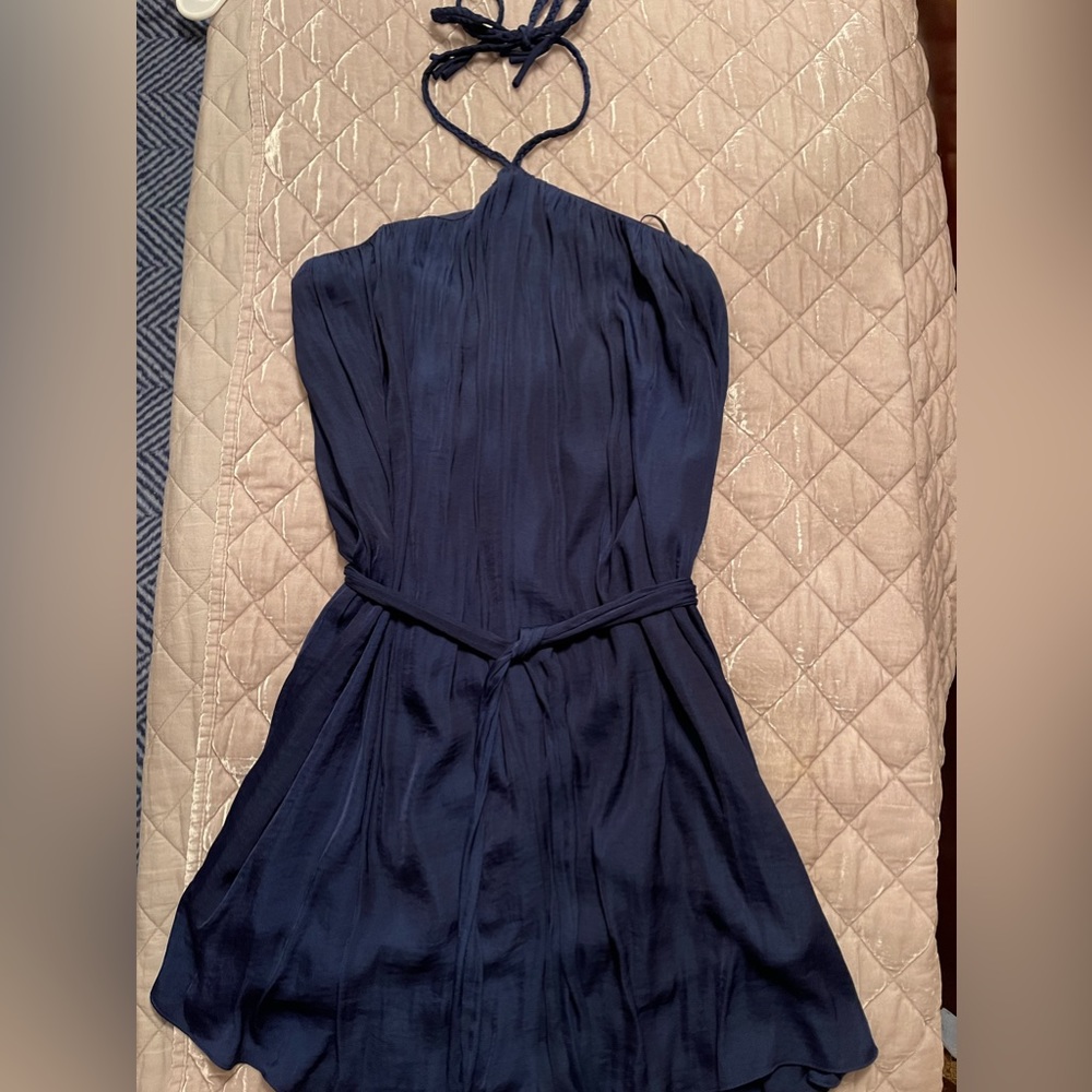 Naked Zebra halter dress. Great for cocktail attire.